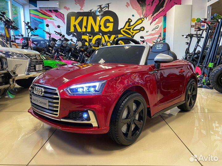 Электромобиль Audi S5 Cabriolet luxury 12V 2WD