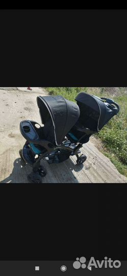Прогулочная коляска для погодок или двойни