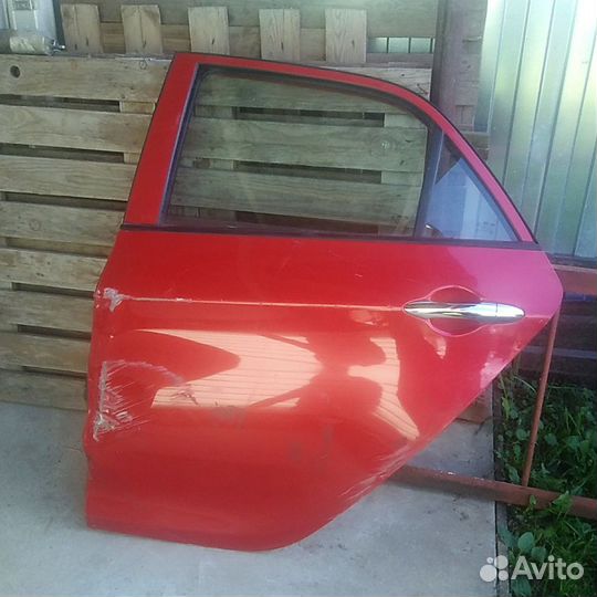 Дверь левая на Kia Picanto