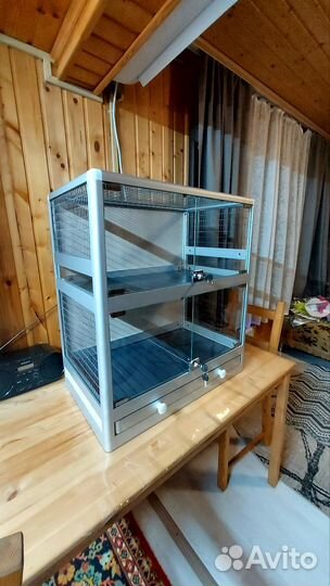 Клетка витрина для грызунов