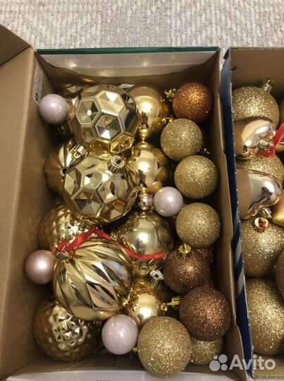 Шарики, елочные украшения