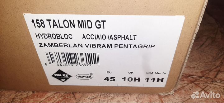 Продам трекинговые ботинки Zamberlan