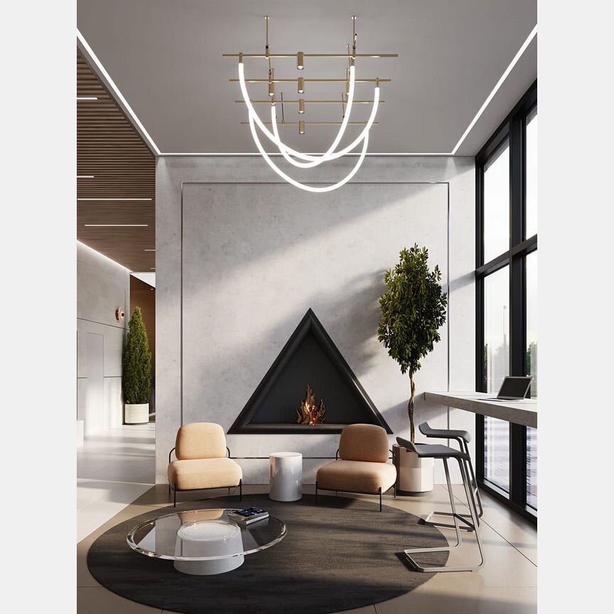 2-к. квартира, 55,4 м², 12/28 эт.