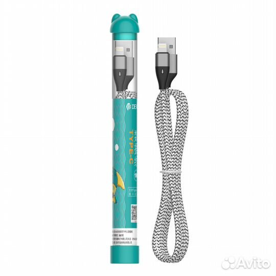 Кабель Devia Bubble Fish PD Cable Type-C to Lightn