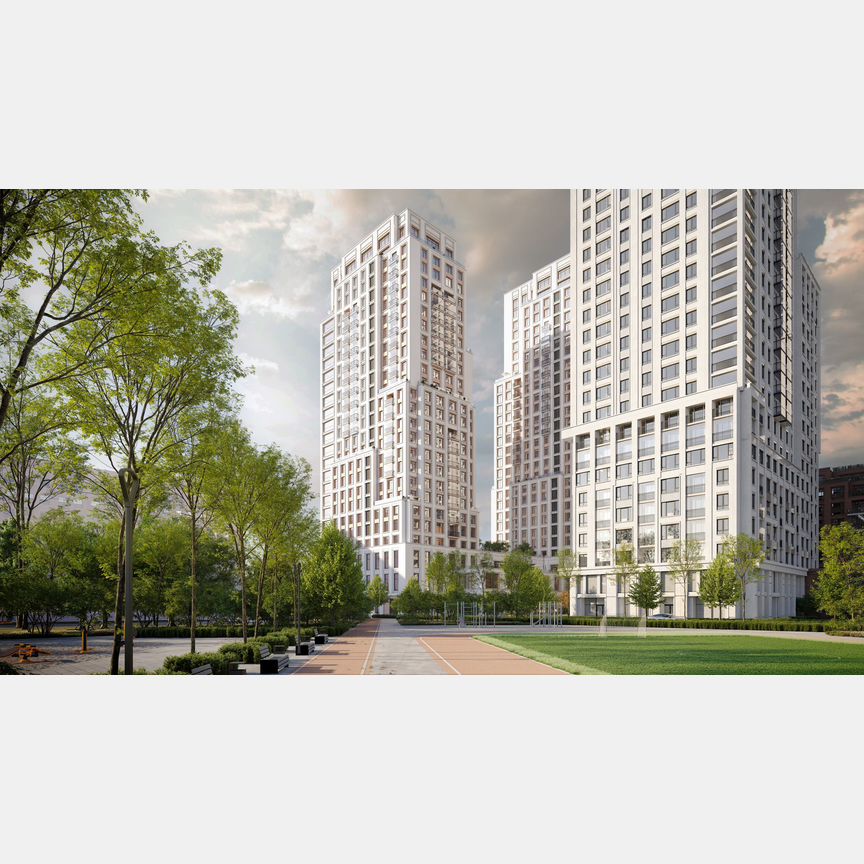 2-к. квартира, 86,3 м², 20/27 эт.