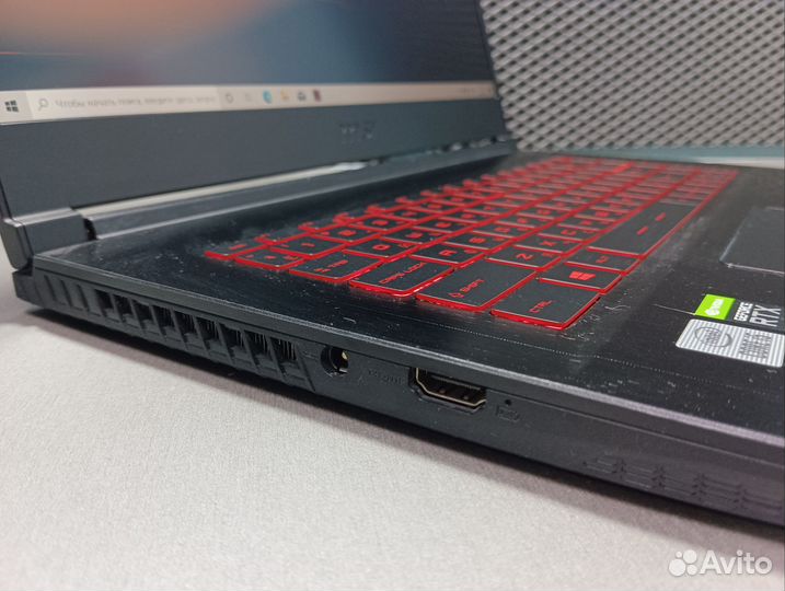 Msi gf65 thin/i5/16GB/512GB SSD