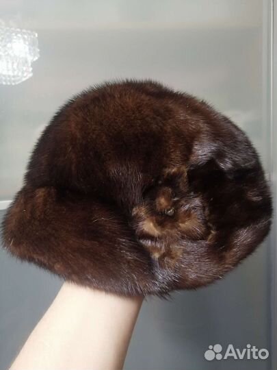 Шапка норковая женская