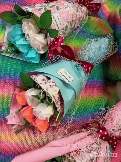 Букет из мыльных роз Томск