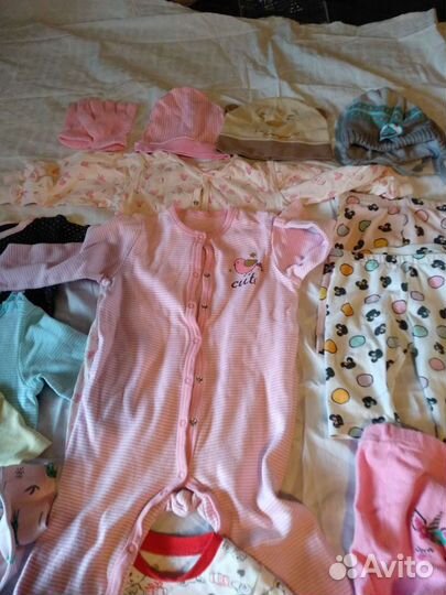 Вещи детские от года