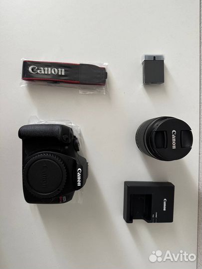 Зеркальный фотоаппарат canon rebel t7