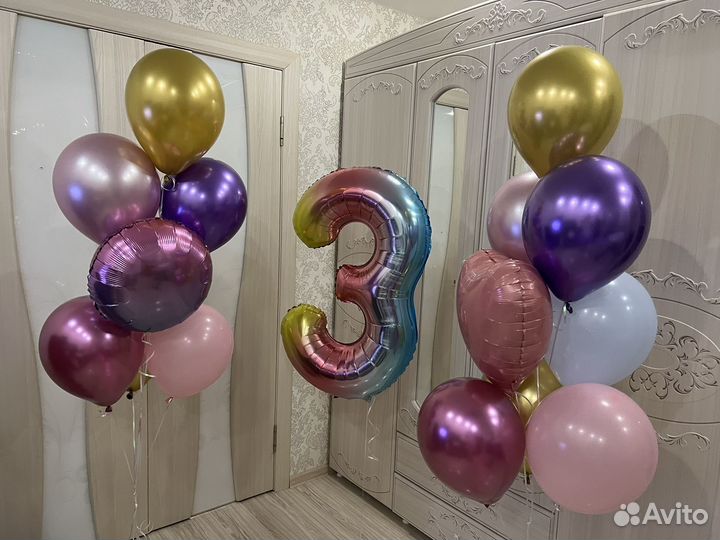 Воздушные шары с гелием