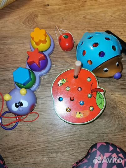 Развивающие игрушки, музыкальные, сортеры