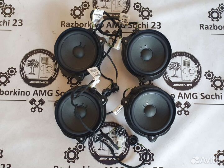 Комплект динамиков (колонок ) для Mercedes W219