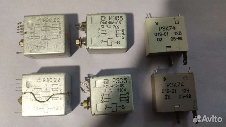 Реле. рп, рпв,рпс,рсм,рсч,рэк,рэс