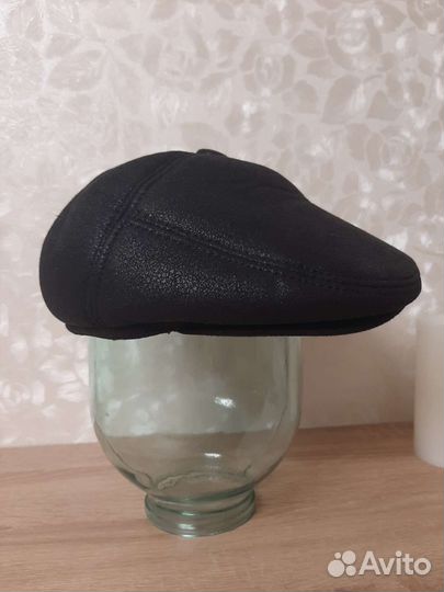 Кепка мужская нубук