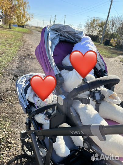 Коляска для двойни или для погодок UppaBaby Vista