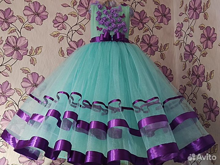 Платье на выпускной рост 128
