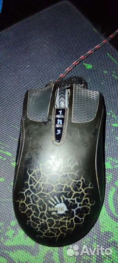 Мышь проводная A4Tech Bloody Blazing A9/A90 черный