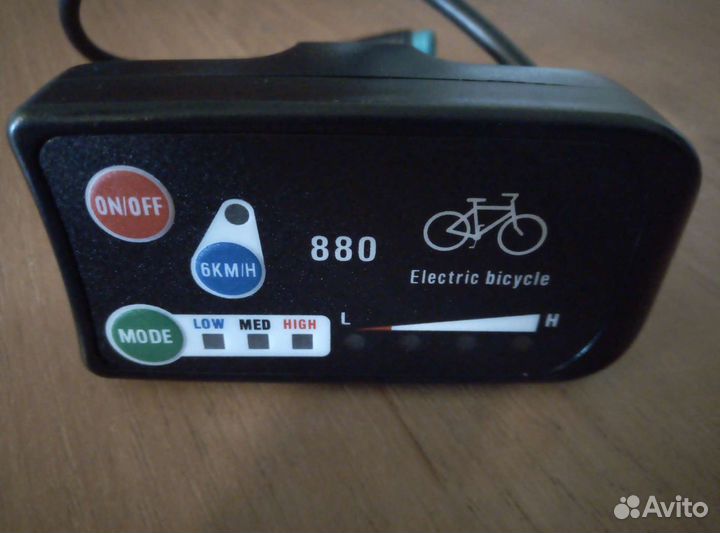 Дисплей Led 880 для электровелосипеда