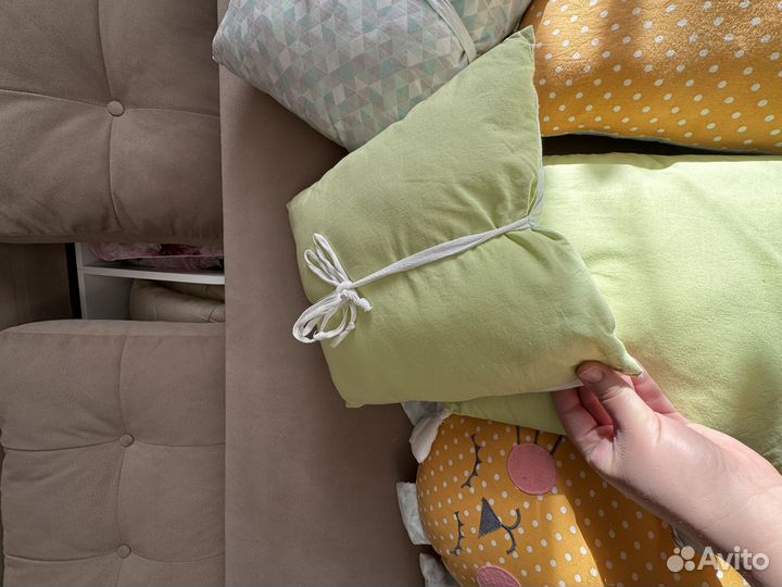 Бортики в детскую кроватку