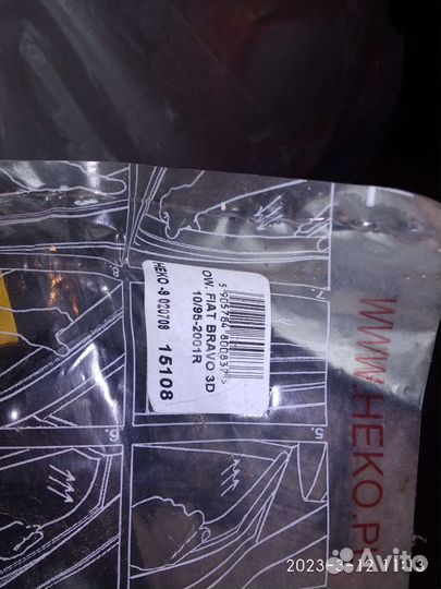 Дефлектор дверной для Фиат Браво