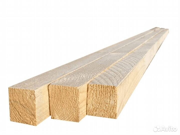 Брусок обрезной естественной влажности хвоя 1 сорт