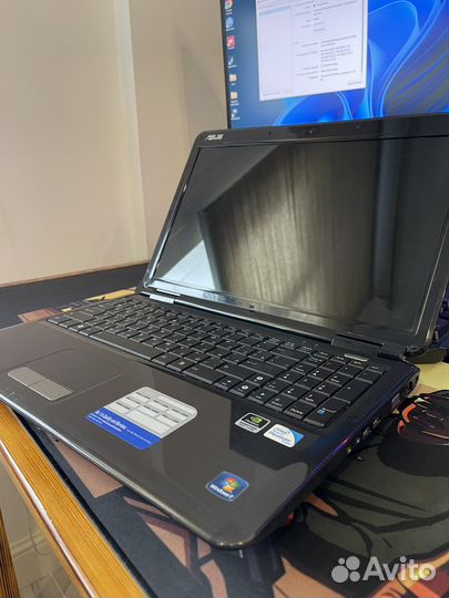 Ноутбук asus K50IN SSD