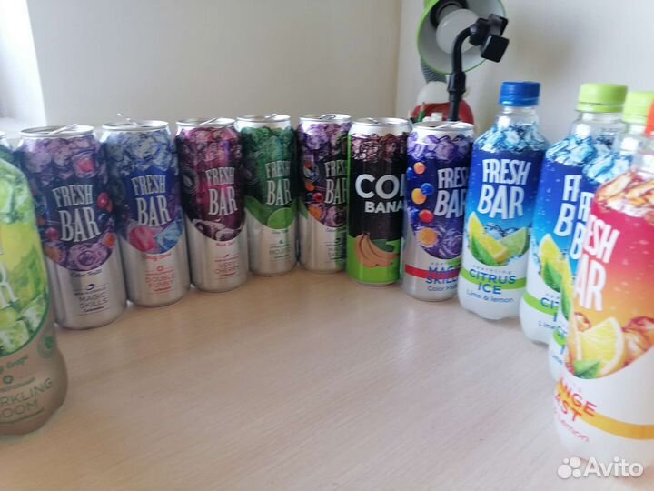 Банки от фреш бар