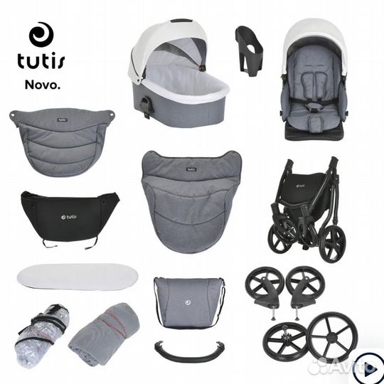 Коляска tutis 2 в 1