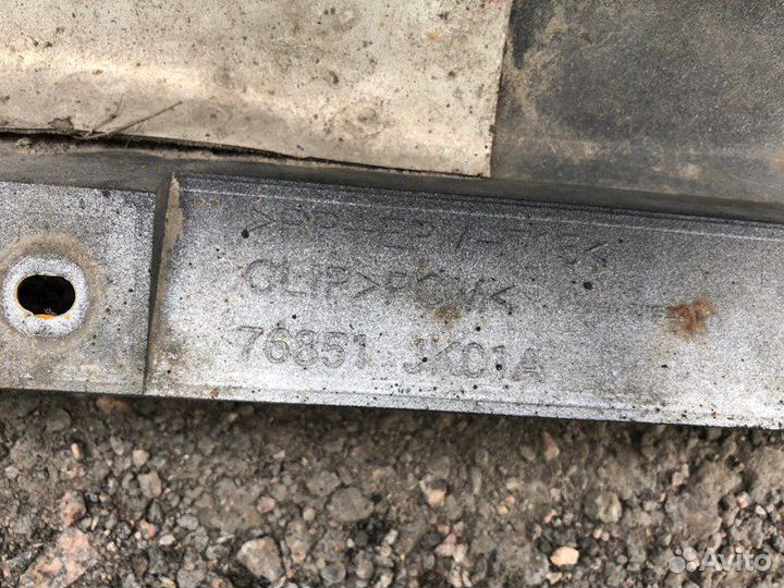 Накладка на порог Infiniti G35 G35X G35Xs V36