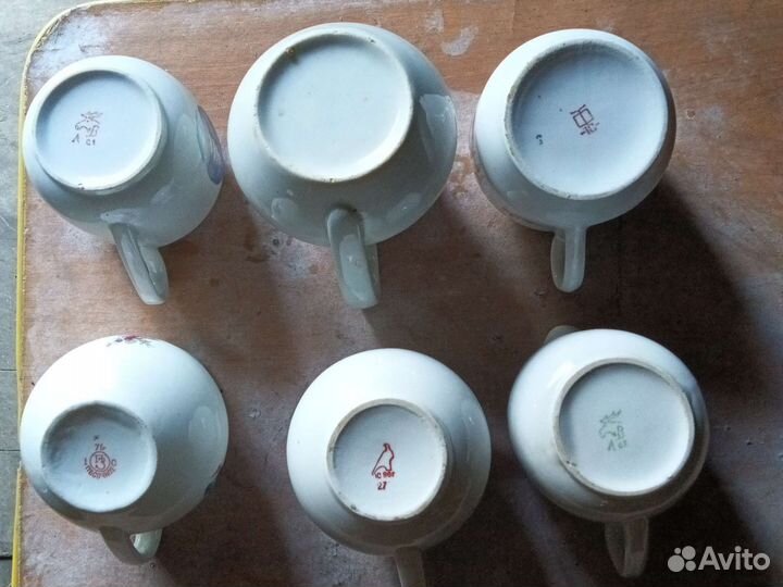 Молочники подстаканники подносы СССР