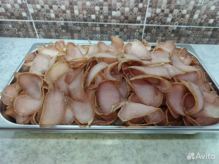 Домашняя бастурма из свинины