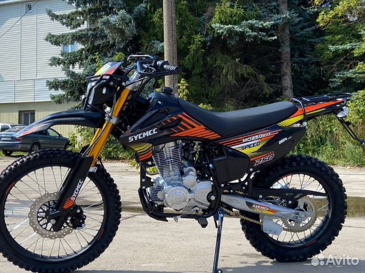 Мотоцикл Sycmcc 250cc бензиновый новый