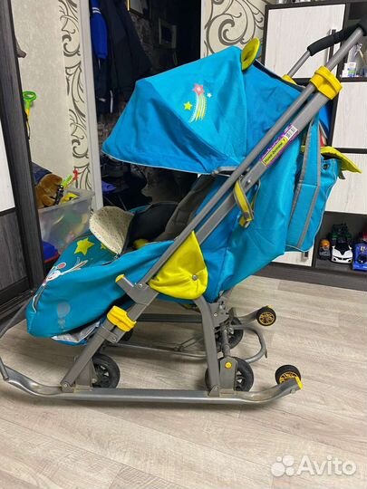 Коляска санки