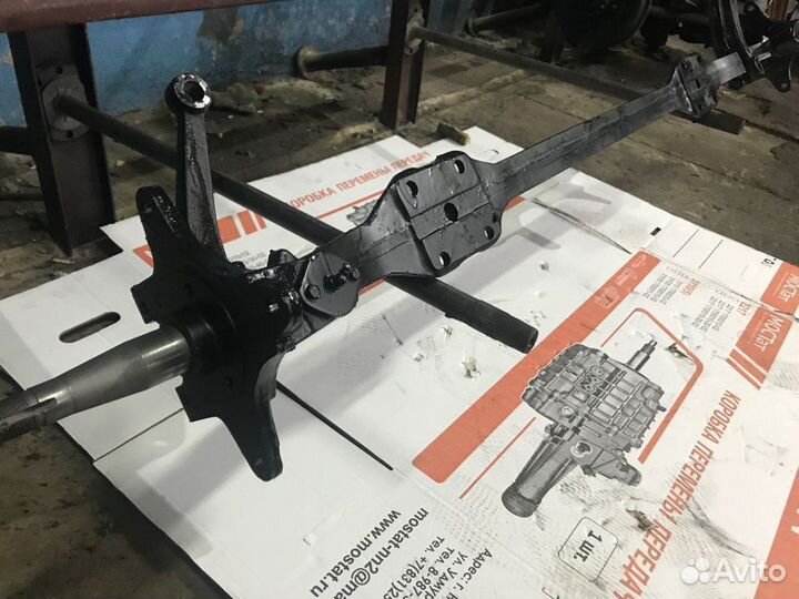 Балка с поворотными кулаками Газель 3302