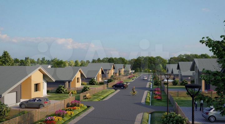 Дом 105,7 м² на участке 12 сот.