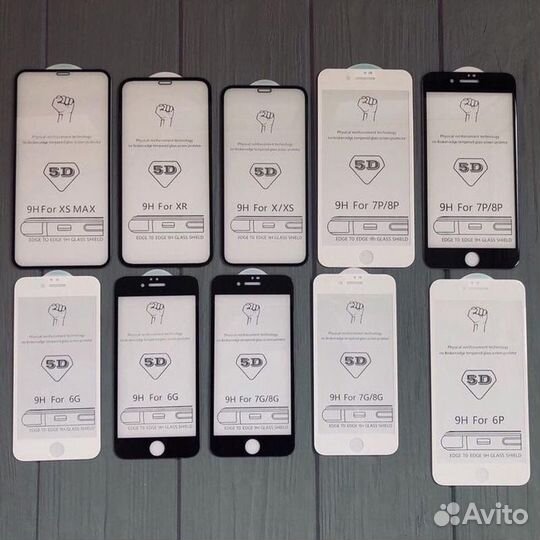 Защитные стекла на iPhone