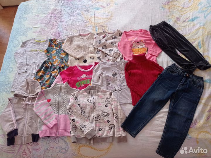 Одежда пакетом для девочки 104/110