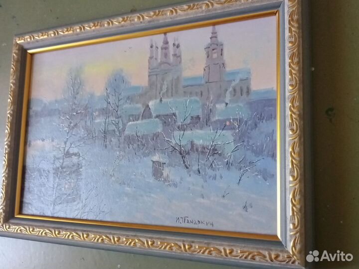 Картина маслом пейзаж 