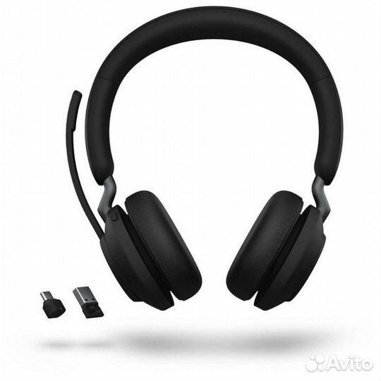 Гарнитура Jabra Evolve2 65 MS Stereo Black, Link38