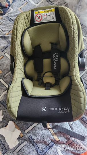 Детское автокресло от 0 amarobaby