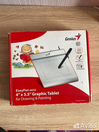 Графический планшет Genius easypen i405x бу