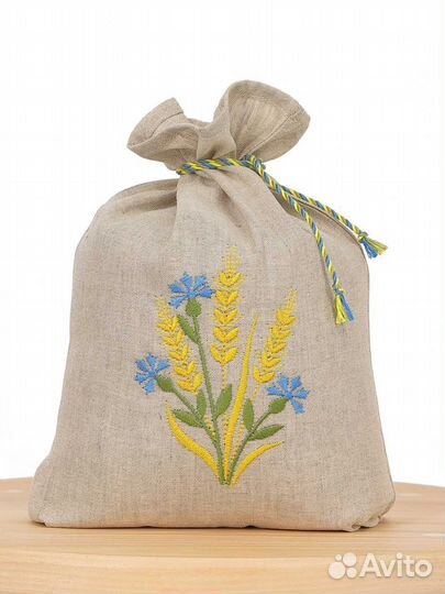 Мешочки льняные для хранения и декора