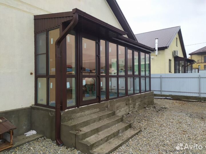 Остекление беседок