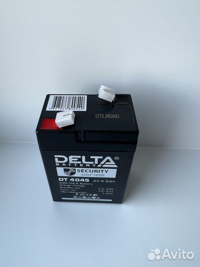 Аккумулятор delta DT4045 4V 4.5Ah свинц-кисл
