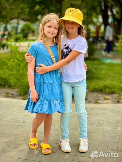 Летняя одежда для девочек рост 134-140