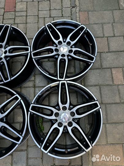 Оригинальные диски mercedes r18 5:112