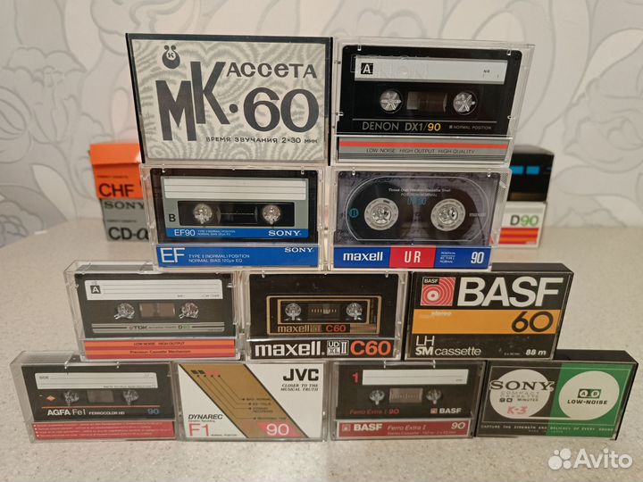 Фирменные аудиокассеты