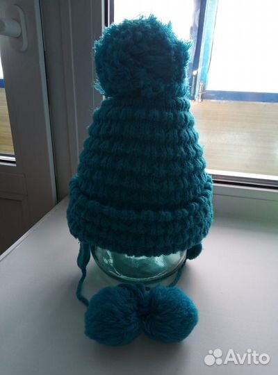 Шапочка и 2 пары перчаток.Корея.Носки.Варежки