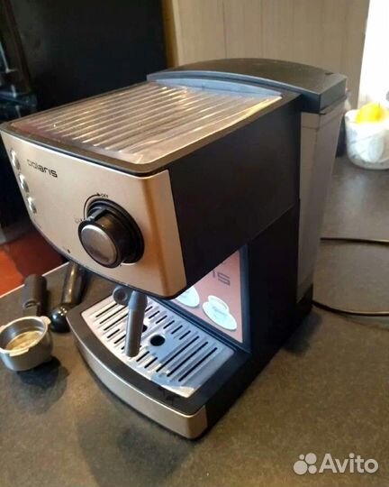 Кофеварка polaris / остатки сиропы для кофе